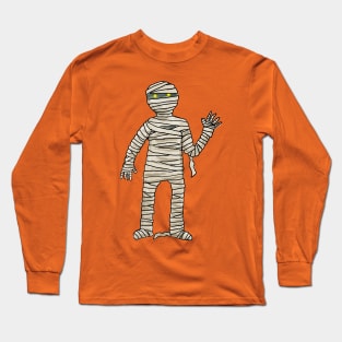 Part of the Halloween Hunk series - A Mummy Long Sleeve T-Shirt